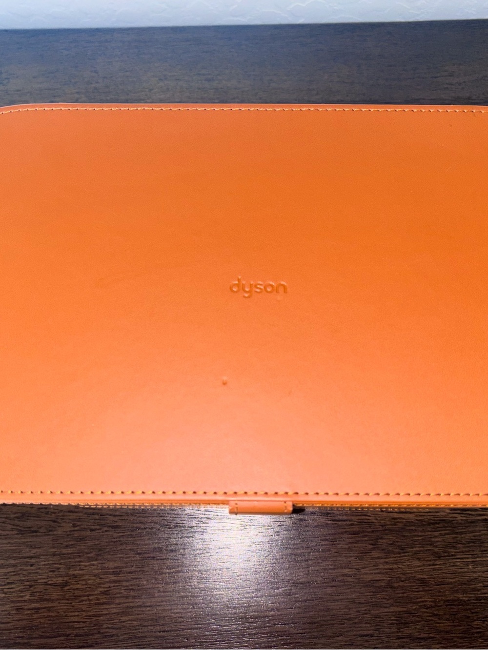 Dyson Bright Orange Tablet Case with Embossed Logo Only the case